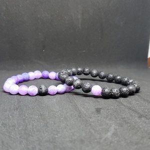 Aromatherapy diffuser bracelet set